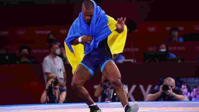 «Будем побеждать и танцевать гопак», – в Минспорта ответили на провокацию Скабеевой после «золота» Беленюка