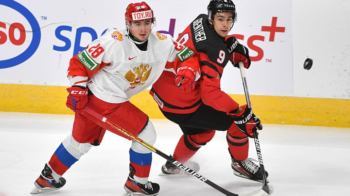 Российская молодежка уступила канадцам в преддверии чемпионата мира