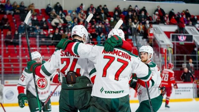 Хоккейный «Ак Барс» переиграл «Амур» в серии буллитов