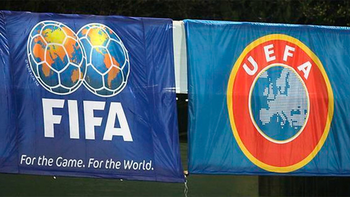 Украина требует исключить Россию из ФИФА и УЕФА