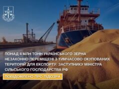 Офис Генпрокурора раскрыл цифры похищенного украинского зерна с ВОТ: вывозили про видом «российского»